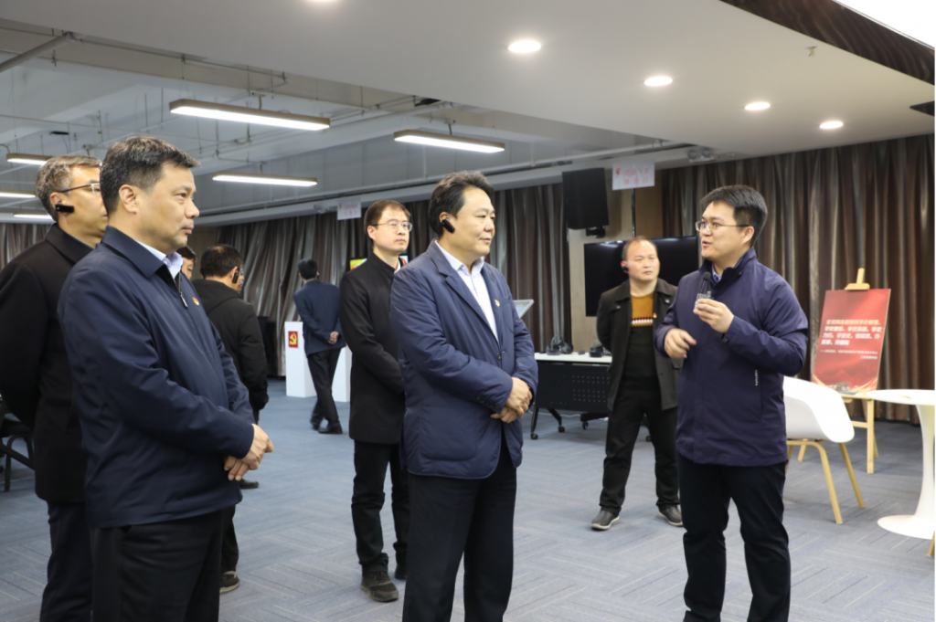 全市2020年第四季度基層黨建觀摩團(tuán)蒞臨設(shè)計城觀摩